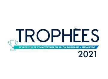 Trophée OR du Concours Équipbaie-Métalexpo 2021 pour la fenêtre pilotée K-LINE